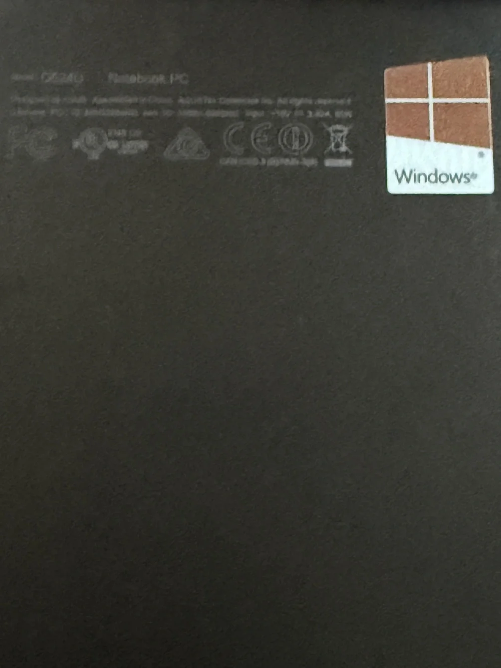ASUS *Brand New * Black Laptop with Windows and Eye detection
